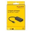 Delock Adaptér USB Type-C sítě 2,5 Gigabit LAN