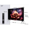 TCL 43V6C SMART TV 43" LED/4K UHD/Direct LED/3xHDMI/USB/LAN/GoogleTV