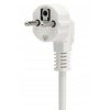 Prodlužovací kabel 10m s uzemněním 4 zásuvky - bílý 3*1,5 mm2 16A 3000W