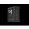Počítačová skříň Genesis IRID 505 ARGB V2/Midi Tower/Transpar./Černá