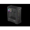 Počítačová skříň Genesis IRID 505 ARGB V2/Midi Tower/Transpar./Černá