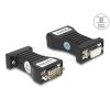 Delock Izolátor RS-232 D-Sub 9 samice na RS-232 D-Sub 9 samec RXD, TXD, DTR, RTS, GND galvanické oddělení 2,5 kV