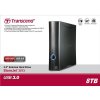 TRANSCEND externí HDD USB 3.0 StoreJet 35T3, 8TB, Black, Turbo