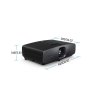 BenQ DLP Projektor W4100i 2D 4K UHD (3840x2160)/2500 ANSI lm/1.0÷1.3/2M:1/3xHDMI/2xUSB-A/USB-B/RS-232/Repro