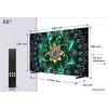 TCL 98Q6C SMART TV 98" QLED/4K UHD/Mini LED/144Hz/4xHDMI/USB/LAN/GoogleTV