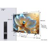 TCL 75T8C SMART TV 75" QLED/4K UHD/Direct LED/144Hz/4xHDMI/USB/LAN/GoogleTV