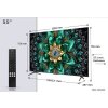 TCL 55Q6C SMART TV 55" QLED/4K UHD/Mini LED/144Hz/4xHDMI/USB/LAN/GoogleTV