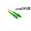 OPTIX SC/APC-LC/APC optický patch cord 09/125 3m simplex