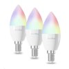 TechToy Smart Bulb RGB 4,4W E14 3pcs set