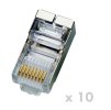 DATACOM Plug STP CAT5E 8p8c- RJ45 drát (10ks)