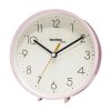 TechnoLine Modell H nástěnné hodiny, analogové, řízené krystalem, růžová