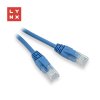 LYNX UTP patch kabel Cat5e, PVC, CCA, 15m, modrý