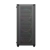 VeinX case BR15A Mid Tower, bez zdroje, 2x USB3.0, 1x USB2.0, 4x 120mm ARGB Fan, 1x ARGB Controller, černá