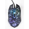 GEMBIRD myš MUS-6B-GRAFIX-01, černá s grafickým potiskem, USB