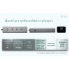 i-tec USB-C Charging Metal HUB 5port with USB-C video 8K, Power Delivery 85W