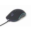 Gembird Myš MUS-UL-02, podsvícená, 2400DPI,  USB, černá