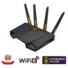 ASUS TUF-AX4200 (AX4200) WiFi 6 Extendable Gaming Router, 2.5G port, AiMesh, 4G/5G Mobile Tethering