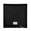 LED přisazené čtvercové stropní svítidlo 24W - 2640lm - 4000K - černé