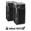 BAZAR ASUS ZenWiFi Pro XT12 2-pack Wireless AX11000 Tri-band Mesh WiFi 6 System, 2.5G WAN/LAN (ROZBALENO)