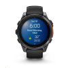 Garmin fenix® 8 – 47 mm, AMOLED, Slate grey a Černý silikonový řemínek, EU