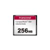 TRANSCEND CompactFlash Card CF180I, 256MB, SLC mode WD-15, Wide Temp.