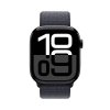 Apple Watch Series 10 GPS 42mm Klavírně černý hliník s inkoustovým sportovním řemínkem