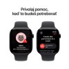 Apple Watch Series 10 GPS 42mm Klavírně černý s černým sportovním řemínkem - S/M