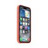 iPhone 16 Silicone Case with MagSafe - Mandarinková