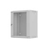 LANBERG 19" RACKOVÁ SKŘÍŇ 12U/540X350 (FLAT PACK) S PROSKLENÝMI DVEŘMI ŠEDÁ