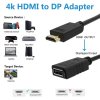 PremiumCord adaptér HDMI to DisplayPort Male/Female s napájením z USB