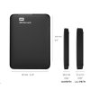 BAZAR - WD Elements Portable 1,5TB Ext. 2.5" USB3.0, Black