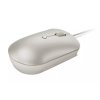 LENOVO 540 USB-C Wired Compact Mouse ( Biege ) - myš