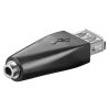 Redukce USB A(F) -> jack 3,5(F)