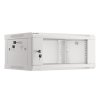 LANBERG RACK CABINET 19" WALL-MOUNT 4U/600X450 (FLAT PACK) V2 GREY