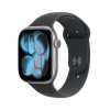 Apple Watch Series 11 GPS + Cellular 46mm Vesmírně šedý hliník s černým sportovním řemínkem - M/L