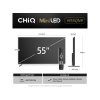 CHiQ M55QN9V TV 55", UHD MiniLED Google TV DLG 120 Hz