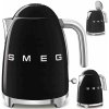 Smeg KLF03BLEU rychlovarná konvice, 1,7 l, (7 šálků), 2400 W, styl 50. let, černá