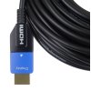 Kabel PremiumCord Ultra High Speed HDMI 2.1 optický 8K@60Hz 4K@120Hz 5m zlacený