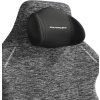 Herní židle DXRacer TANK šedá, látková, 8-12 hodin denně