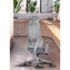 Ergonomická kancelářská židle LUCIA šedá
