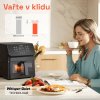 Cosori P653 PREMIUM II Plus Chef edition 6,2l horkovzdušná fritéza, černá
