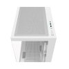 DEEPCOOL Case CG380 3F WH, mATX, ARGB, Průhledná bočnice, 3x 120mm Fan, bílá