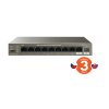 Tenda TEG1110PF-8-102W PoE+ AT switch 8xPoE 802.3af/at + Uplink RJ45 + SFP port, 92W, PoE+, fanless