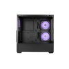BAZAR - Cooler Master case Elite 690 Wood, ATX, Průhledná bočnice, 3x 120mm ARGB Fan, Černá - Poškozený obal (Komplet)