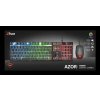 BAZAR - TRUST set klávesnice + myš GXT 838 Azor Gaming Combo CZ/SK - poškozený obal