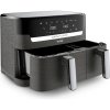 Tefal Dual Easy Fry & Grill 2v1 Horkovzdušná fritéza, Černá