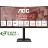 AOC/CU34E4CV/34''/VA/wQHD/120Hz/4ms/Černá/5R