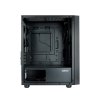 ZALMAN case T3 PLUS, Mini Tower, mATX, 1xUSB 3.0, 2xUSB 2.0, 2x 120mm Fan, černá