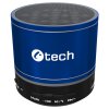 C-TECH reproduktor SPK-08L, bluetooth, baterie, USB-C, modrá