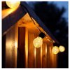 Solární řetězové světlo zahradní LED girlanda venkovní 5m 10LED IP44